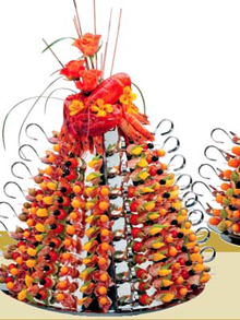 Пирамида для фуршетов, Большая пирамида для фуршетов  06 2470 6040